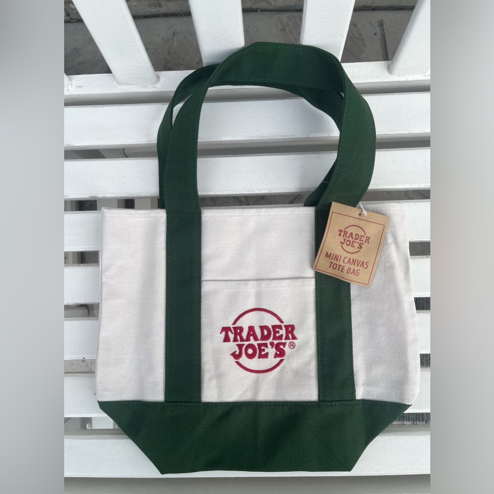 Trader Joe’s mini canvas tote